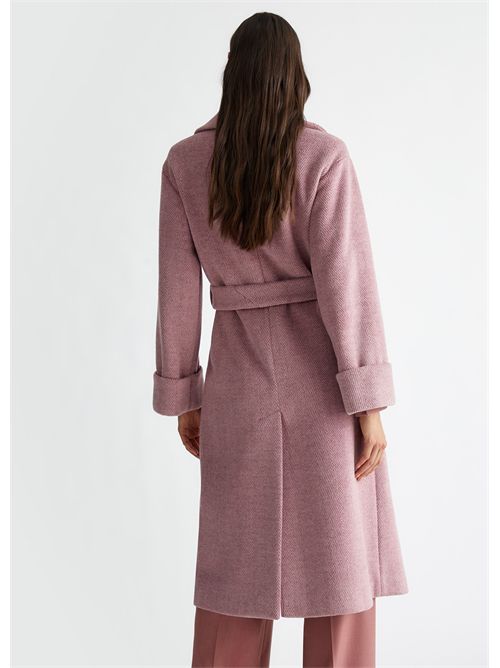 coat woman pink LIU JO | WF4251T2704/N9907